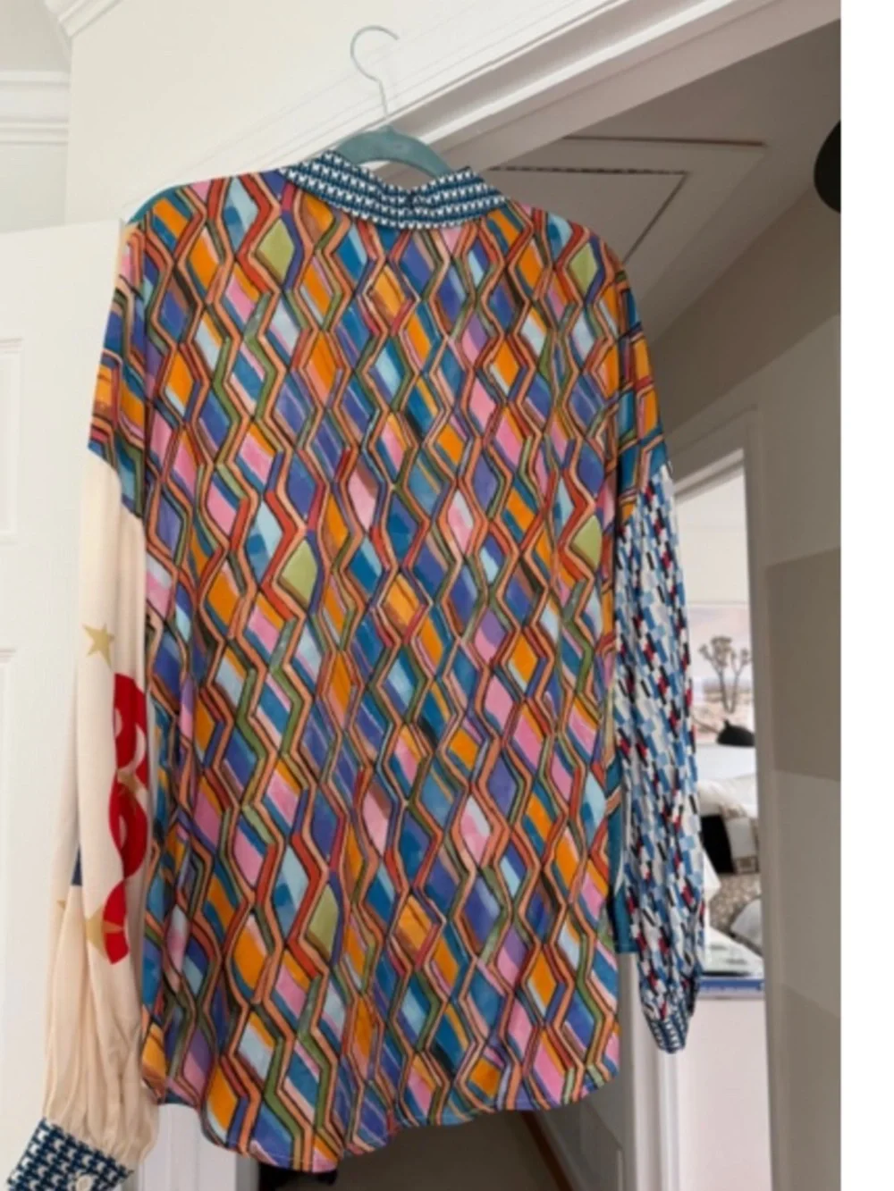 ME369 Boussarong Shirt In Nautical Print Size M - Picture 3 of 8